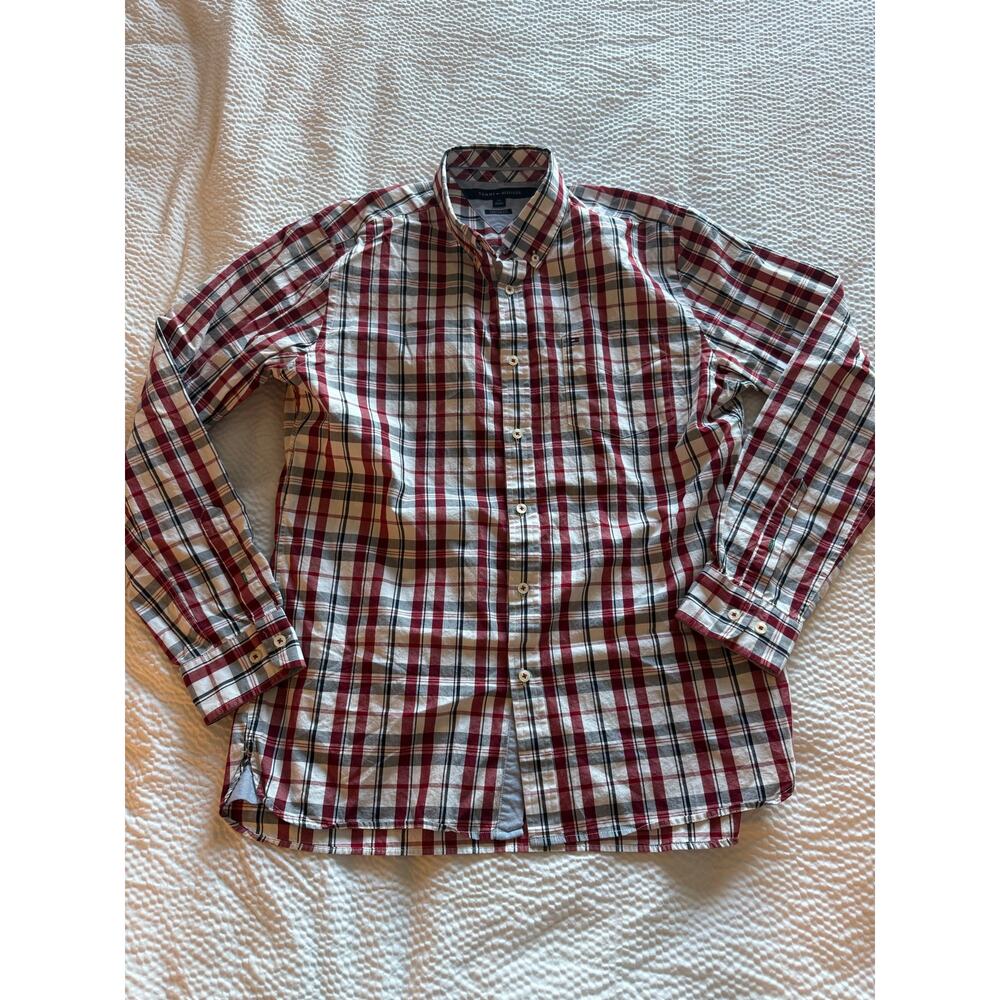 Tommy Hilfiger Button Up Shirt Men’s Size Large